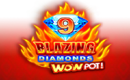9 Blazing Diamonds WOWPOT